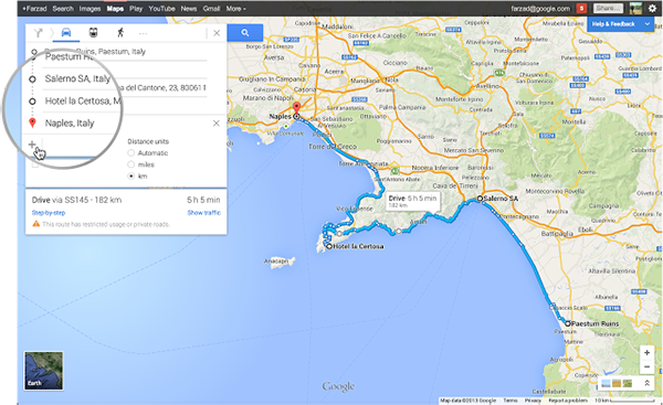 Google'ın Maps servisine çoklu konum desteği eklendi