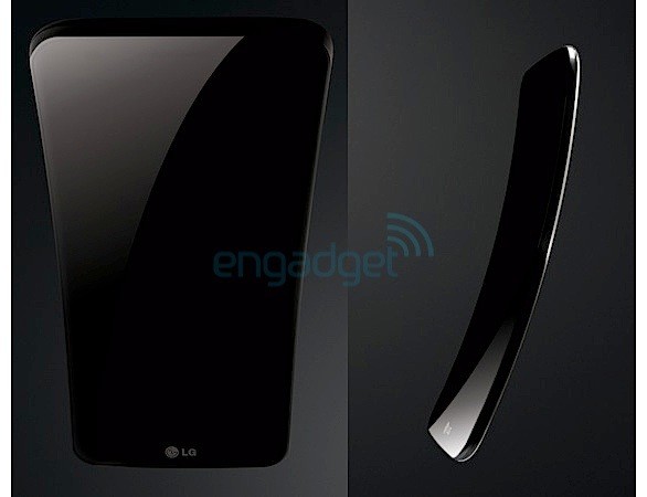 Esnek ekranlı LG G Flex görselleri internete sızdı