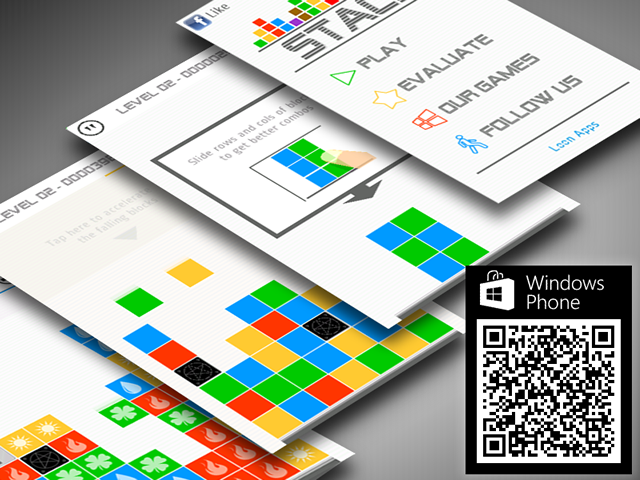 Aksiyon bulmaca temalı Stack, Windows Phone için yayınlandı