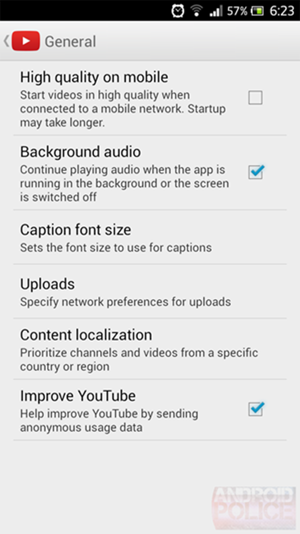 YouTube'un yeni Android sürümünde arkaplan ses oynatma desteği gelebilir