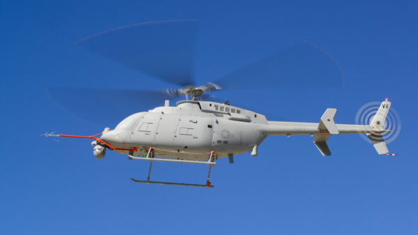 Northrop Grumman, yeni nesil Fire Scout insansız helikopterinin ilk uçuş testini tamamladı