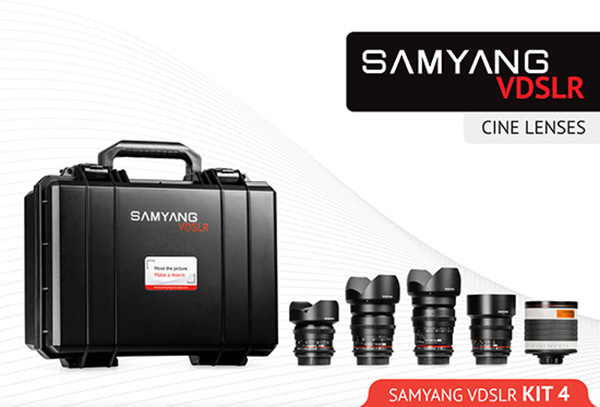 Samyang, video odaklı dört yeni lens paketini duyurdu