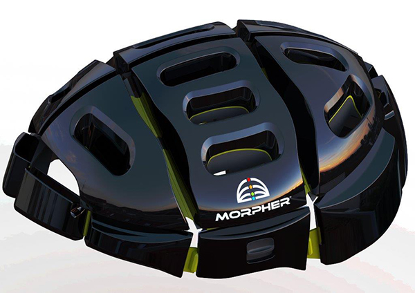 Taşıma kolaylığı sağlayan katlanabilir bisiklet kaskı projesi: Morpher