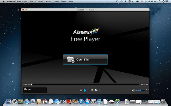 Mac uyumlu ücretsiz video uygulaması: Aiseesoft Free Player
