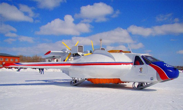 ESTOLAS'tan uçak, hovercraft, zeplin ve helikopter karışımı hava aracı projesi 
