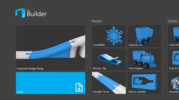 Microsoft, Windows 8.1 için 3D Builder isimli üç boyutlu baskı uygulamasını yayınladı