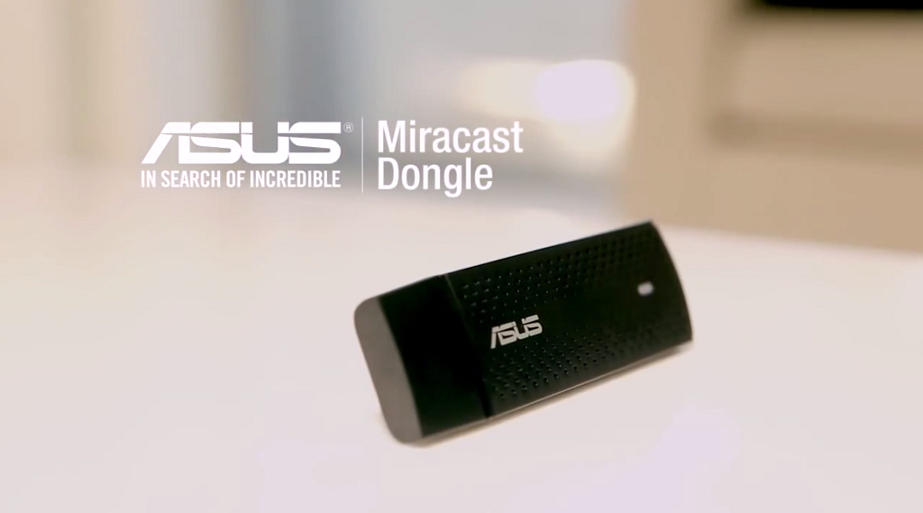 Asus, Miracast uyumlu yeni kablosuz görüntü aktarım aparatını duyurdu