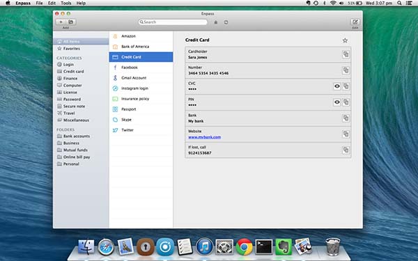Mac sistemler için ücretsiz şifre yönetim uygulaması: Enpass