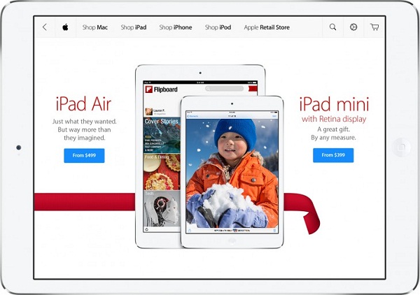 iPad için Apple mağaza uygulaması resmi olarak yayınlandı