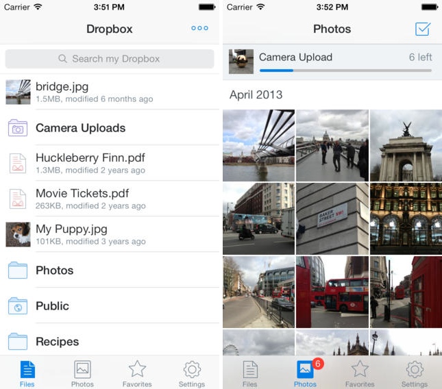 Dropbox, iOS 7 için güncellendi: Yeni arayüz, Airdrop, geliştirilmiş iPad deneyimi ve daha fazlası
