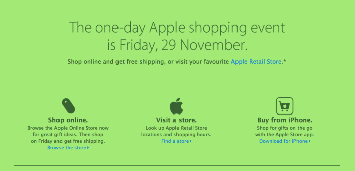 Apple Online Store'da, 29 Kasım'da #BlackFriday indirimleri olacak (Güncel)