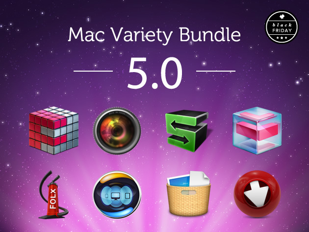 Mac Variety Bundle 5: Flux, Back In Focus, Sharepod ve dahasına 39 $'a sahip olun