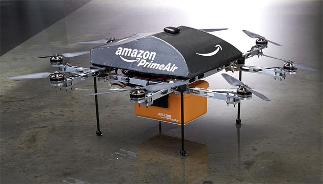 Amazon da insansız hava araçları ile ürün sevkiyatı yapacak