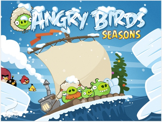 Angry Birds Seasons yeni bir güncelleme paketi aldı