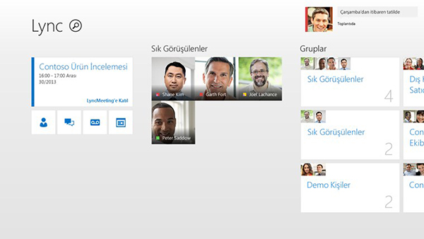 Microsoft'un Lync uygulaması Windows 8.1 desteğiyle güncellendi