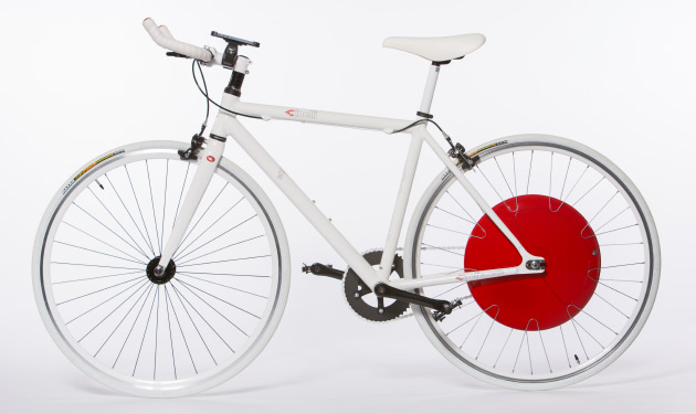 Copenhagen Wheel ile herhangi bir bisikleti elektrikli araca dönüştürün
