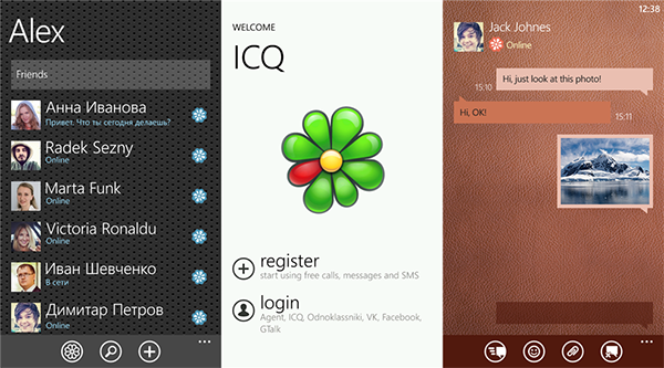 ICQ'nun WP8 uygulaması güncellendi