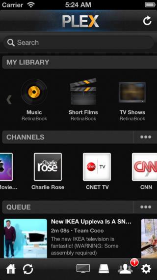 Medya oynatıcısı Plex, iOS 7 tasarımıyla güncellendi
