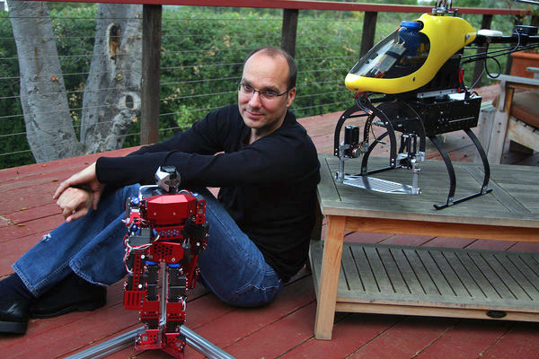 Andy Rubin, Google'ın robot projelerinin başına geçiyor
