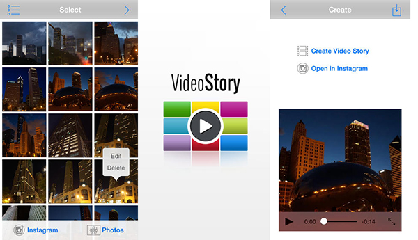 Instagram'ın video özelliği için geliştirilen VideoStory güncellendi