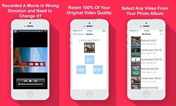 iOS evrensel uygulama Rotate Video & Flip ücretsiz yapıldı