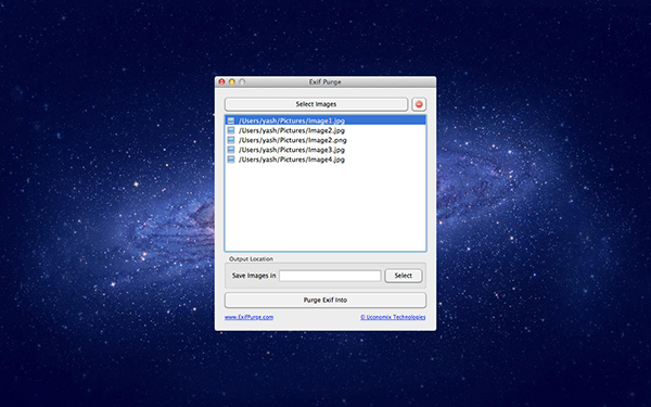 Yeni Mac uygulaması EXIFPurge ile fotoğrafların EXIF bilgileri silinebiliyor