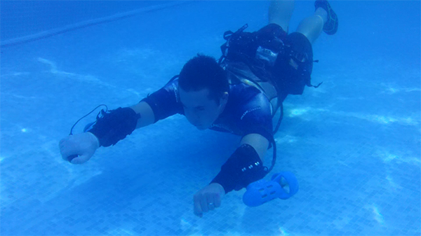Su altında kullanım için geliştirilen yeni Jet Pack sistemi: x2 Underwater 
