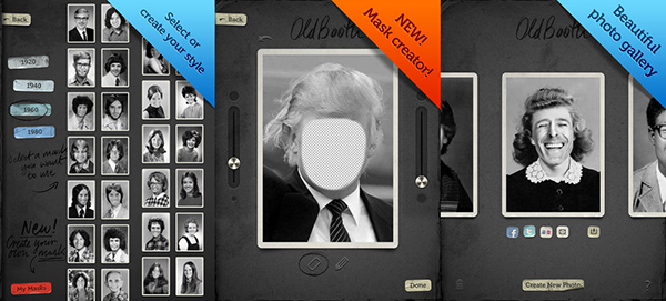 iPad uyumlu OldBooth HD uygulaması ücretsiz yapıldı