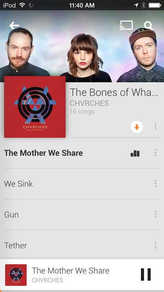 Google Play Music güncellendi: Yeni arayüz, Kendimi Şanslı Hissediyorum ve dahası