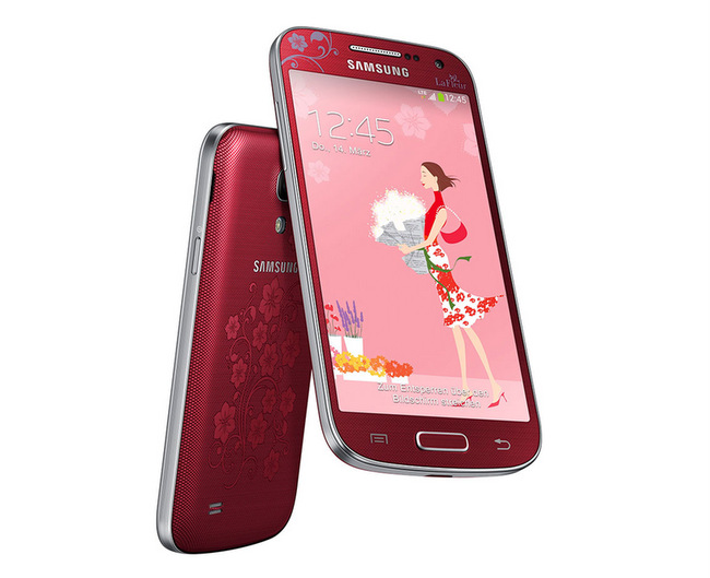 Samsung, Galaxy S4 Mini La Fleur Edition'ı tanıttı
