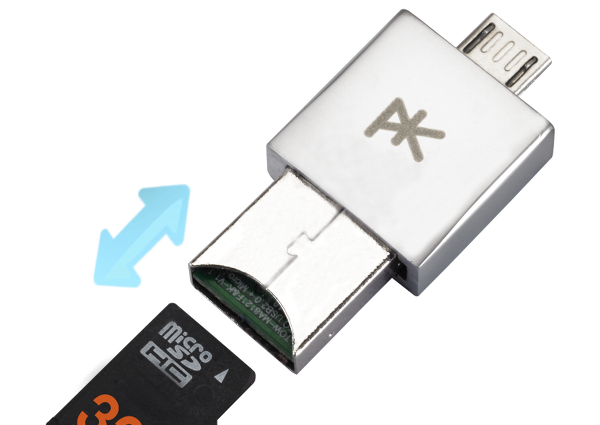 Dünyanın en küçük USB belleği PKparis artık çift girişli