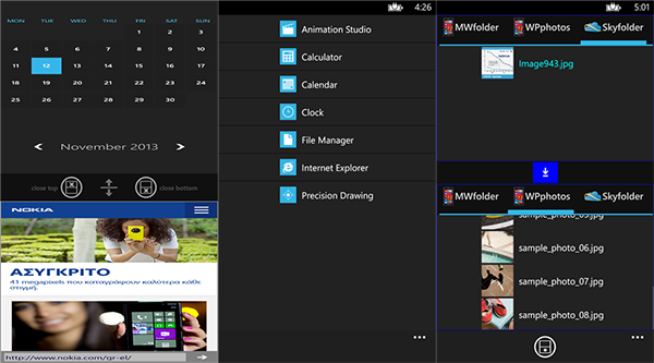 Windows Phone cihazlar için çoklu pencere uygulaması: Multi Window