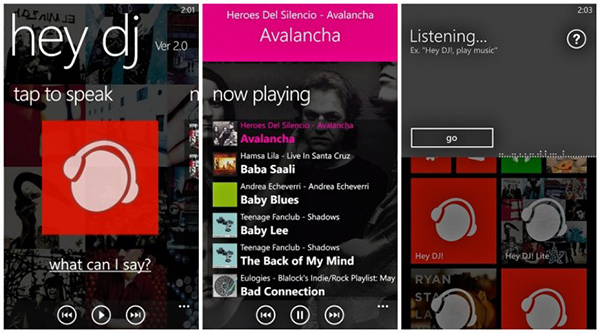 WP8 uyumlu müzik uygulaması Hey DJ! güncellendi ve 14 Ocak tarihine kadar ücretsiz yapıldı