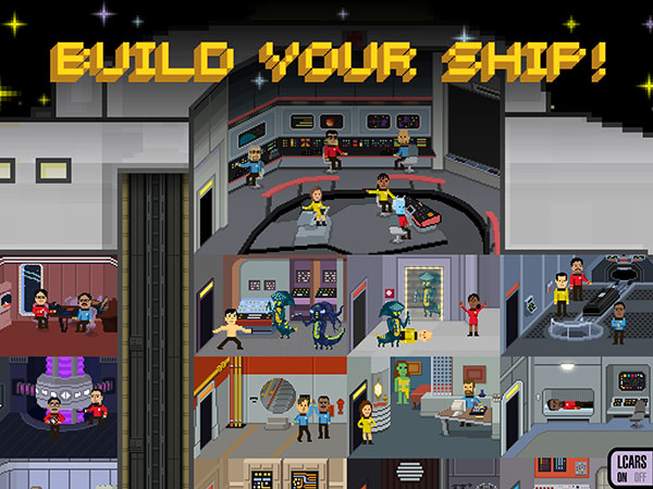 Star Trek Trexels oyunu iOS için indirmeye sunuldu