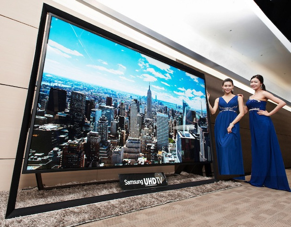 Samsung dünyanın en büyük Ultra HD televizyonunu CES 2014 fuarında tanıtacak