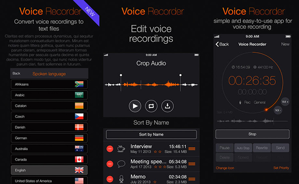 iOS uyumlu Voice Recorder PRO artık ücretsiz