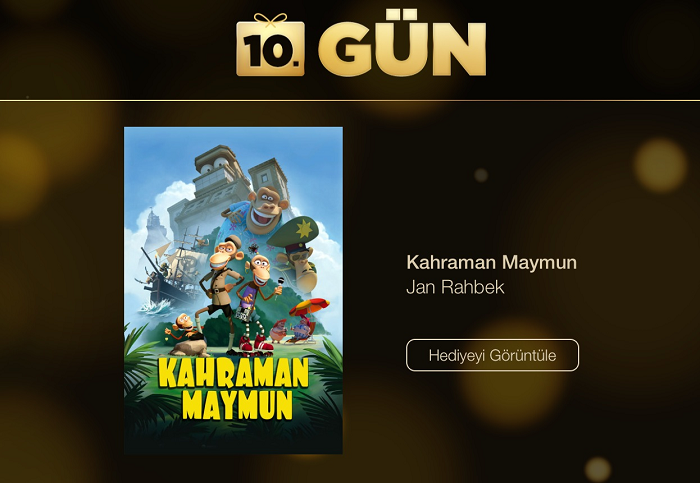 iOS kullanıcılarına 10.gün hediyesi: Kahraman Maymun