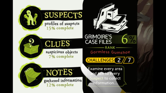 Kickstarter projesi Detective Grimoire nihayet mobil platformlara geldi