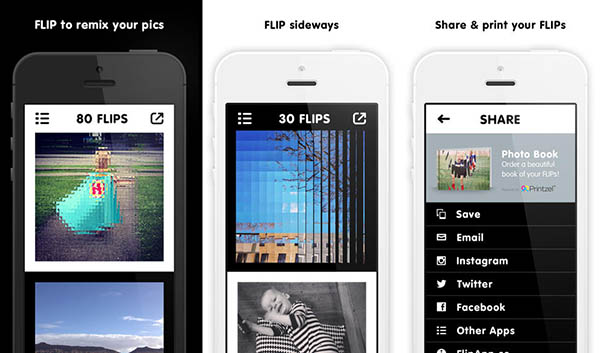 iOS uyumlu fotoğraf uygulaması FLIP artık ücretsiz