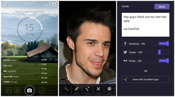 Fotoğrafçılık meraklılarına yönelik CamFish uygulaması Windows Phone 8 için yayınlandı