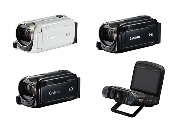 CES 2014: Canon, yeni VIXIA Mini X ile HF R-Serisi video kameralarını görücüye çıkarttı