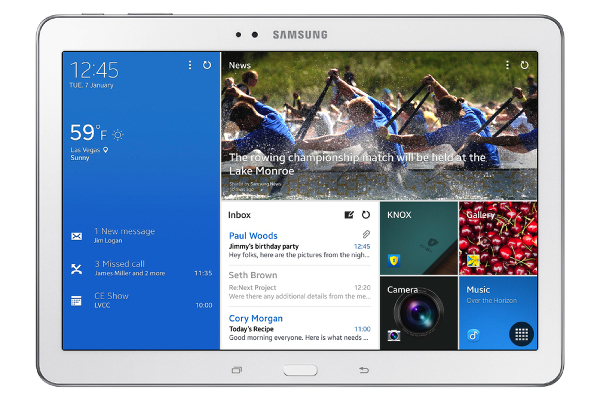 CES 2014 : Samsung'dan Tab Pro tablet geçidi