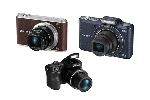 CES 2014: Samsung'dan genel kullanım için dört yeni kompakt fotoğraf makinesi
