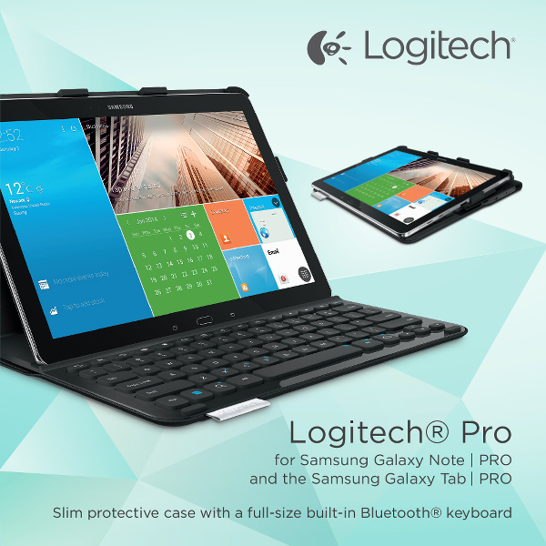 CES 2014 : Logitech yeni Samsung Pro tabletlere hazır