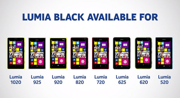 Nokia Lumia Black güncellemesi global dağıtıma başladı