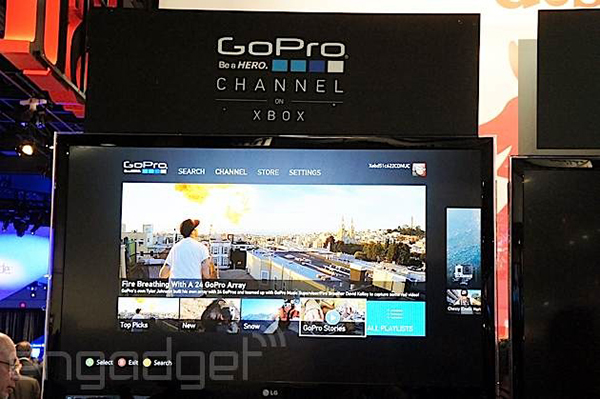 GoPro, Xbox 360 ve Xbox One için aksiyon kanalı açmayı planlıyor