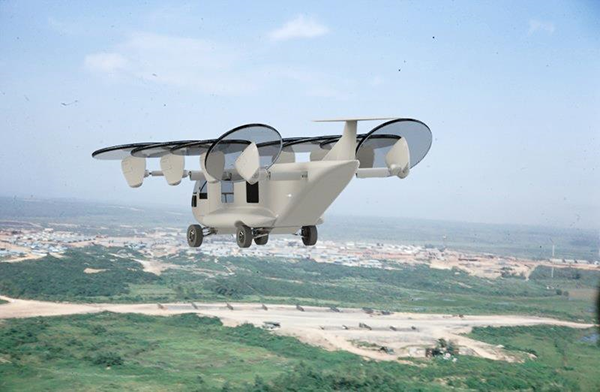 Advanced Tactics, karada sürülebilir VTOL hava aracı AT Transformer'ı tanıttı