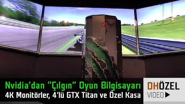 adet 4k tv 4 adet geforce gtx titan