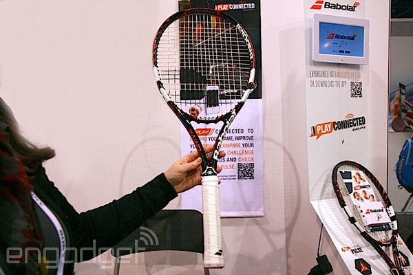 CES 2014 : Play Pure Drive akıllı raket tenis oynamayı öğretiyor