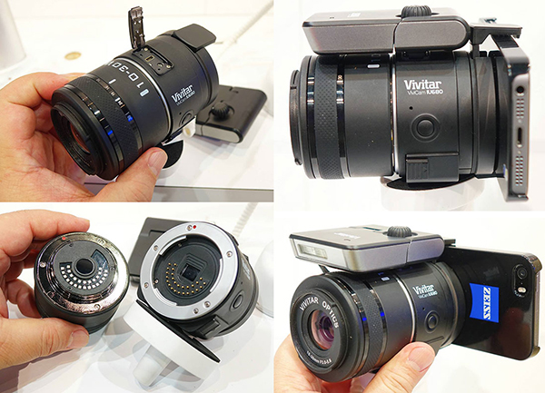 CES 2014: Vivitar, yeni geliştirdiği lens kamera modeli IU680'i görücüye çıkarttı